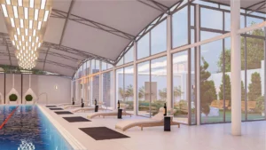 DESOM CLUB POOL SIDE SITTING