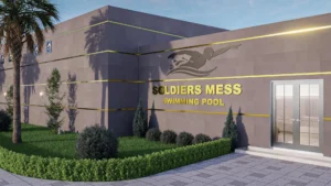 SOLDIERS MESS SWIMMING POOL ENTRANCE