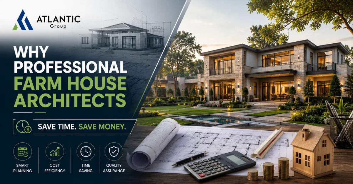 Why Professional Farm House Architects Save Time & Money