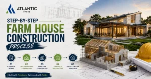 Step-by-Step Farm House Construction Process